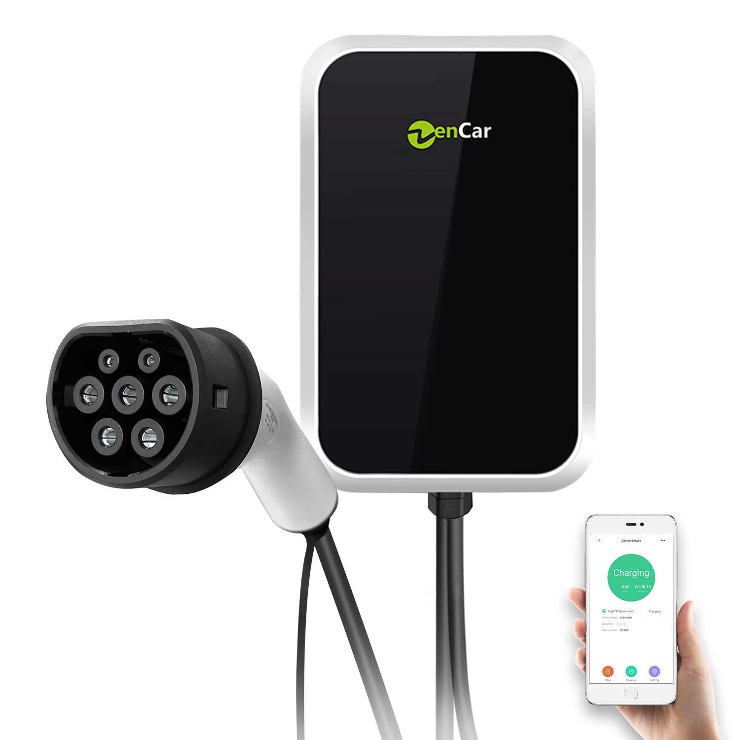 Stazione di ricarica EV AC da  - 22Kw Wallbox Type 2 Ocpp Rfid recensione e prezzo