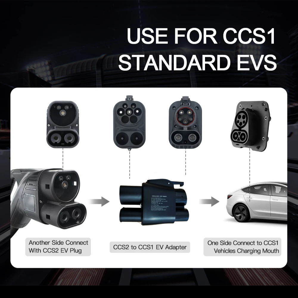 Adattatore EV da CCS2 a CCS1,  - Ccs2 To Ccs1 Fast Charge Adapter 250Kw recensione e prezzo
